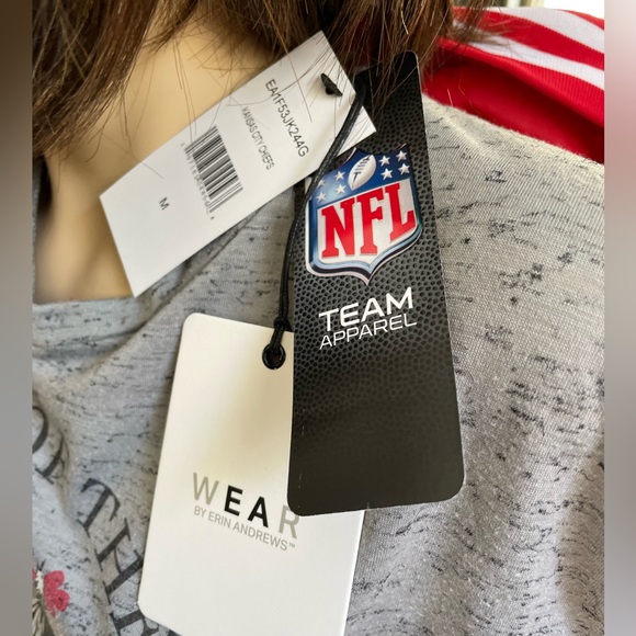 WEAR by Erin Andrews KC Chiefs Taylor Swift Super Bowl LVIII Jacket Size Medium - Picture 10 of 10